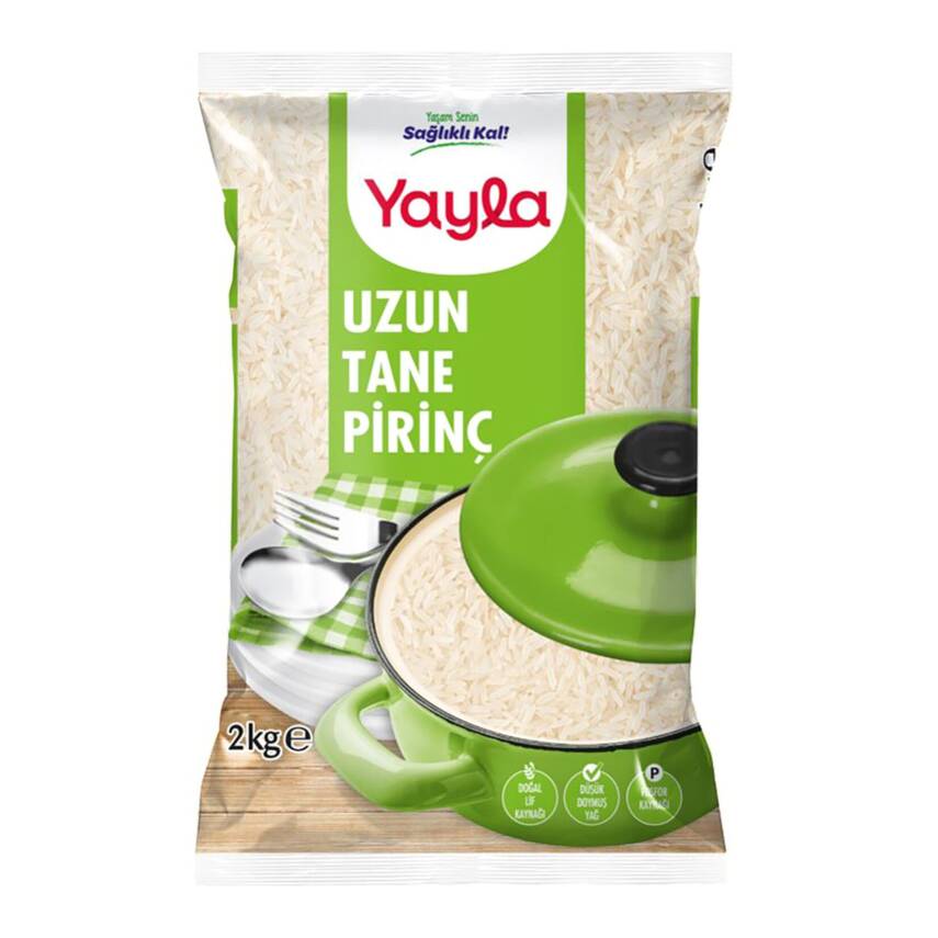 Yayla Uzun Tane Pirinç 2 Kg - 1