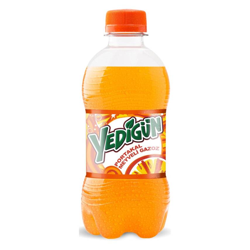 Yedigün Portakal Meyveli Gazoz 330 Ml - 1