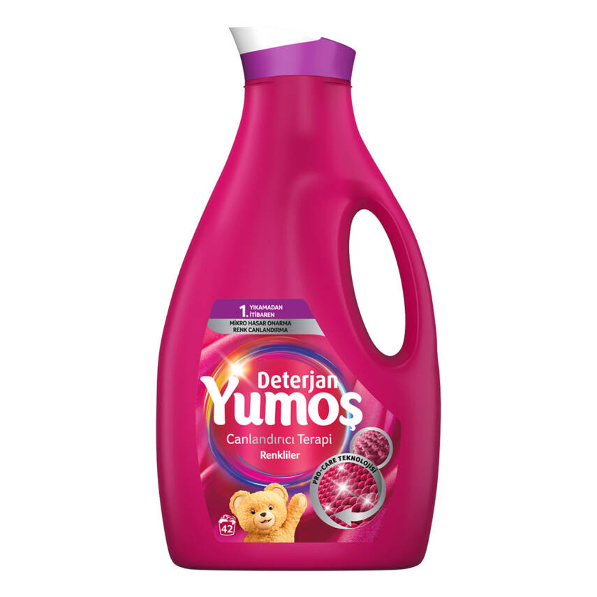 Yumoş Bakım Deterjanı Renkli 42 Yıkama 2.52 L - 1