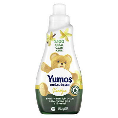 Yumoş Çamaşır Yumuşatıcısı Doğal Özler Vanilya 50 Yıkama 1200 Ml - Yumoş