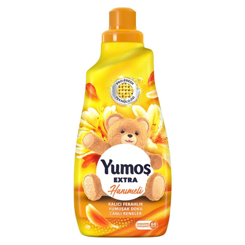 Yumoş Çamaşır Yumuşatıcısı Extra Konsantre Hanımeli 1440 ML 60 Yıkama - 1