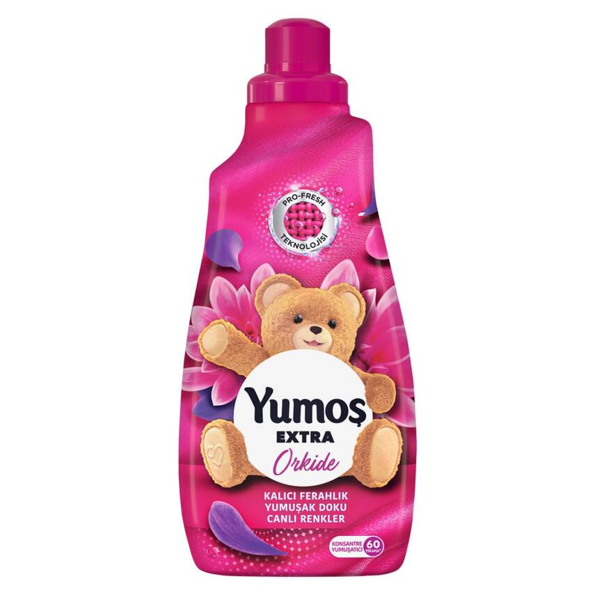 Yumoş Çamaşır Yumuşatıcısı Extra Konsantre Orkide 1440 ML 60 Yıkama - 1