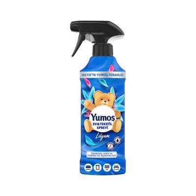 Yumoş Ev ve Tekstil Spreyi Lilyum Yıkanması Zor Eşyalar İçin 450 Ml - Yumoş