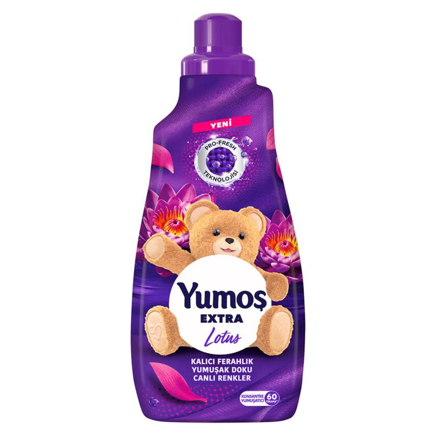 Yumoş Extra Çamaşır Yumuşatıcı Lotus 1440 Ml 60 Yıkama - 1