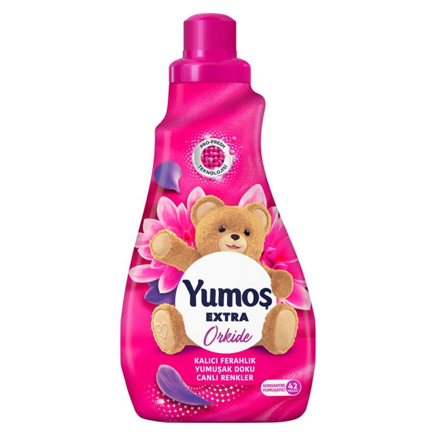 Yumoş Extra Konsantre Çamaşır Yumuşatıcı Orkide 1008 ml 42 Yıkama - 1