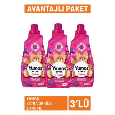 Yumoş Extra Orkide 3 x 1.440 Ml - Yumoş