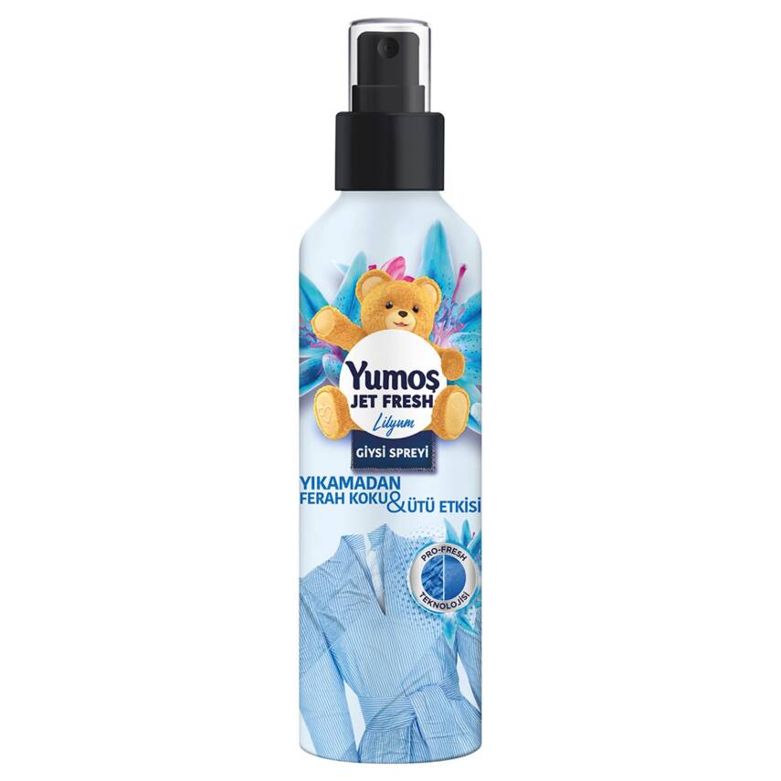 Yumoş Jet Fresh Lilyum Giysi Spreyi 200 Ml - 1