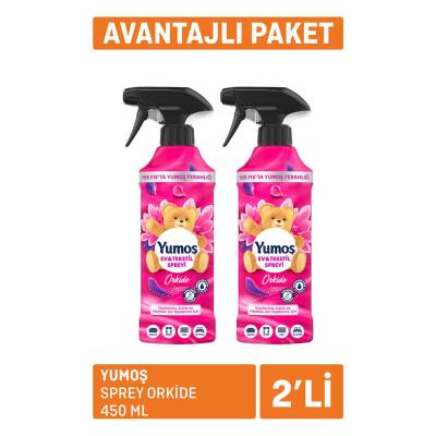 Yumoş Sprey Orkide 2 X 450 Ml - Yumoş
