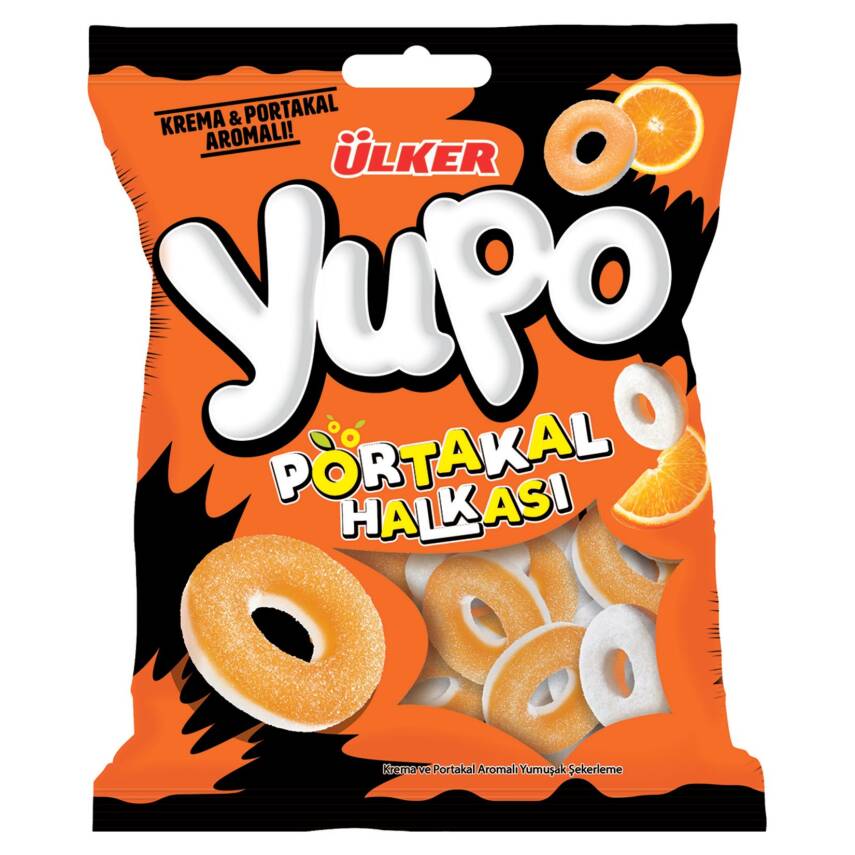 Yupo Jelly Portakal Halkası 70 G - 1