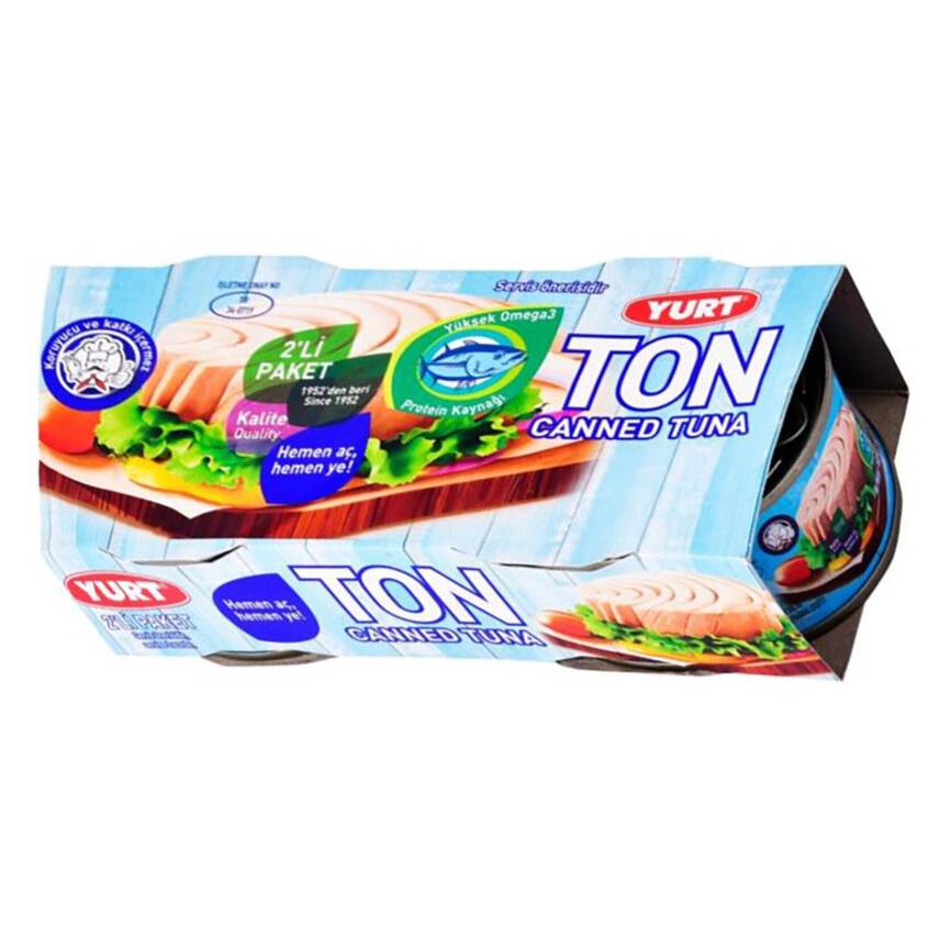 Yurt Ayçiçekyağlı Ton Balığı 2x160 G - 1