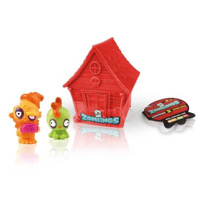 Zomlings İkili Figür ve Ev Seri 1 - Mega
