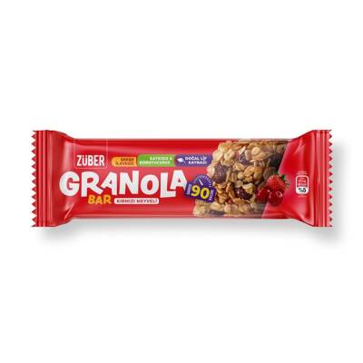 Züber Kırmızı Granola Bar 25 G - Züber