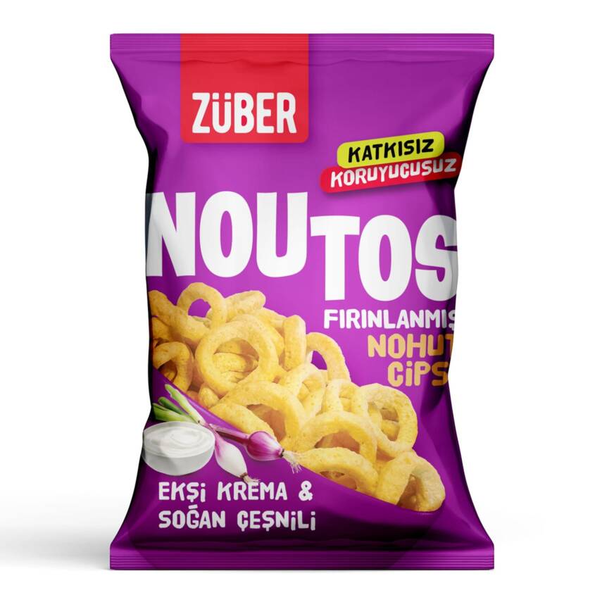 Züber Noutos Ekşi Krema ve Soğan 55 G - 1